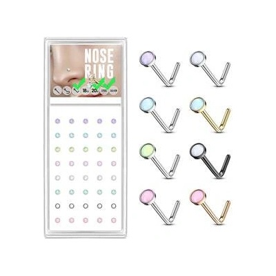 Šperky4U sada 40ti piercingů do nosu N0000-39