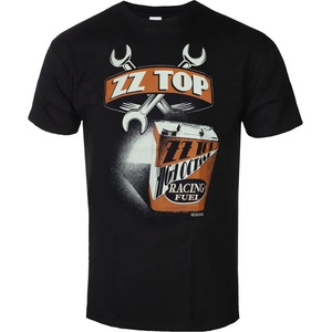 HYBRIS мъжка тениска ZZ-Top - High Octane Racing Fuel - Black - HYBRIS - ER-1-ZZT003-H72-9-BK