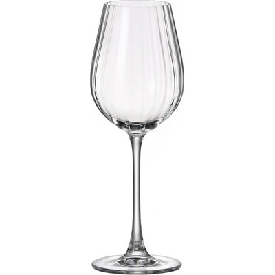 Bohemia Crystal Sklenice bílé víno Columba Optic 6 x 400 ml