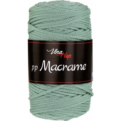 Vlna-Hep PP Macrame 4134 - mechově zelená