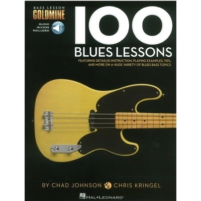 Hal Leonard Bass Lesson Goldmine 100 Blues Lessons Noty