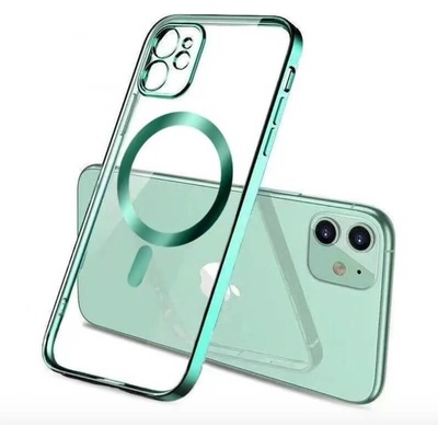 Pouzdro SES MagSafe silikonové Apple iPhone 12 - světle zelené 11787