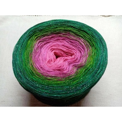 Z ombré do ombré 3-nitka 2000m s lurexem