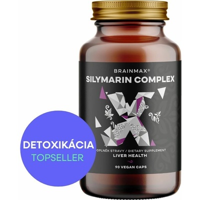 BrainMax Silymarin Complex 90 rastlinných kapsúl