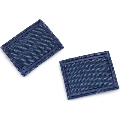 Prima-obchod Nažehlovací záplaty pro opravy dírek jeans 3x4 cm, barva 5 modrá jeans