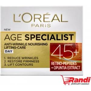  Крем за лице L`Oreal Age Specialist 45+дневен 50мл