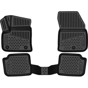 LEMENT Element 3D rubber mat set suitable for Jeep Avenger | ONLY FITS ELECTRIC! | 2023 - Today | 100% custom-fit car floor mats, rubber car mats, rubber car floor mats, car rubber mats - EXP. ELEMENT3DA7035
