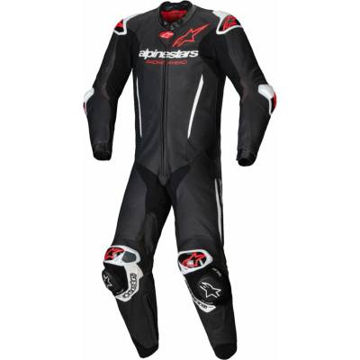 Jednodílná kombinéza Alpinestars GP-R7 TECH-AIR bílá/černá