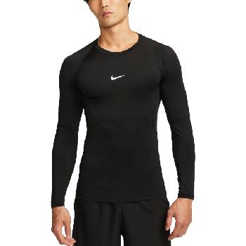 Nike Тениска с дълъг ръкав Nike M NP DF TIGHT TOP LS fb7919-010 Размер L