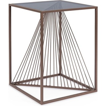 Bizzotto Холна маса ESPIRAL COIN, 40x40 (0747350)