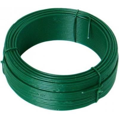 Vázací drát 1.8mmx50M zelený PVC LEVIOR