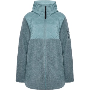 Didriksons Дамско поларено яке Didriksons Women's Bibi Fullzip 2 Fleece jacket - Factory Blue - размер 42 (EU) (105-6837-0415)
