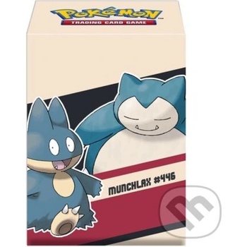 Boîte à Deck Pokémon Ultra Pro Snorlax & Munchlax Full View - Rangement 75 Cartes