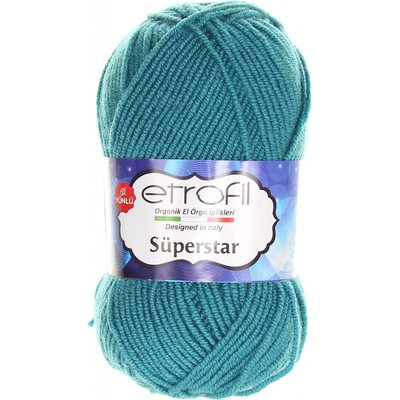 Etrofil Superstar zelenomodrá 74066
