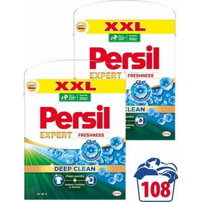 Persil Expert Freshness By Silan prací prášek 2 × 2,97 kg 108 PD
