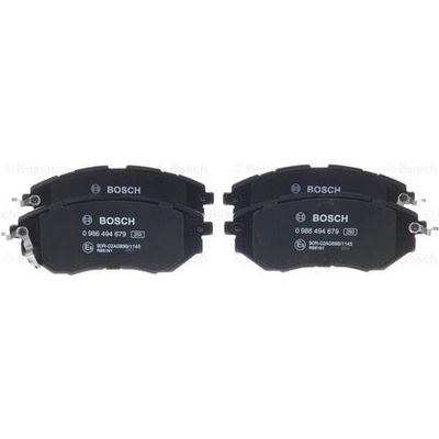 BOSCH Sada brzdových platničiek kotúčovej brzdy 0986494679