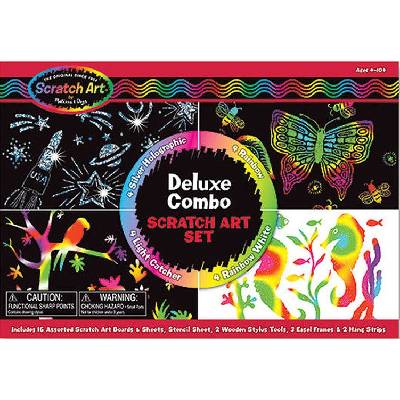 Melissa & Doug Творчески комплект Melissa and Doug - Скреч арт 4 х 4 (15981)