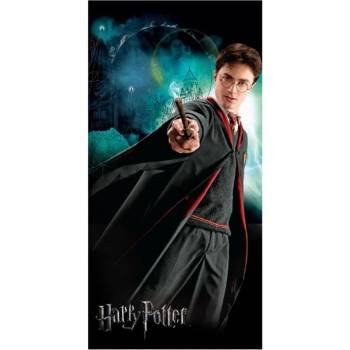 BrandMac Plážová osuška Harry Potter - motiv mladý čaroděj 70 x 140 cm