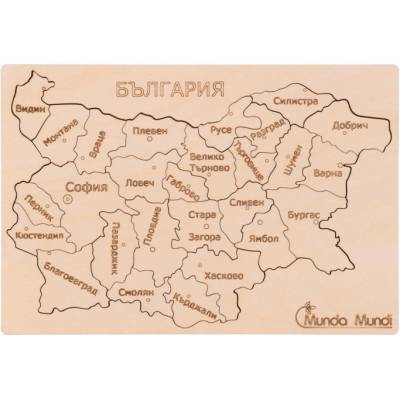 Карта на България №2, пъзел (mm172595)