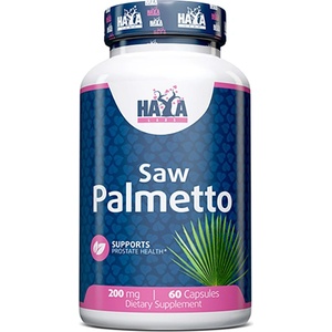 Haya Labs Saw Palmetto, 200 mg, 60 капсули, Haya Labs (14827)