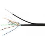 Dahua Cat5e FTP/M с носещо въже, 305 метра (24AWG CCA)