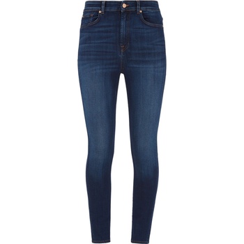 7 For All Mankind Дънки 7 For All Mankind Aubrey Slim Jeans - Dark Blue