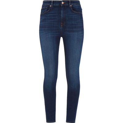 7 For All Mankind Дънки 7 For All Mankind Aubrey Slim Jeans - Dark Blue