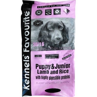 Kennels' Favourite Puppy Lamb & Rice 3 kg