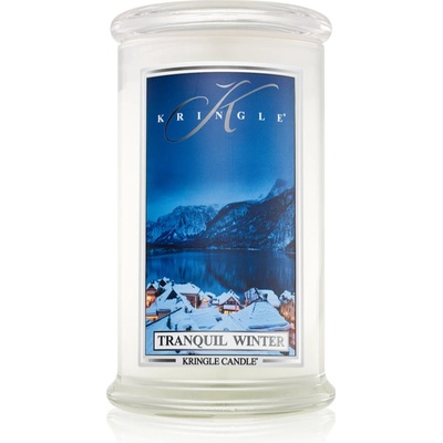 Kringle Candle Tranquil Winter ароматна свещ 623 гр