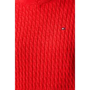 Tommy Hilfiger тениска тип пулове с яка дамска с памук (WW0WW50106)