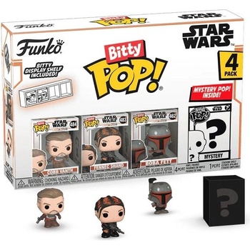 Image 1 of Funko Комплект мини фигури Funko Bitty POP! Television: The Mandalorian - 4-Pack (Series 3) (091839)