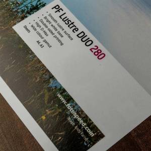Fotospeed PF Lustre DUO 280 g/m2 - A4, 25 Чаршафи (7D062)
