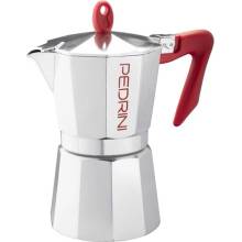 Pedrini Kaffettiera Brillant červená 6 p