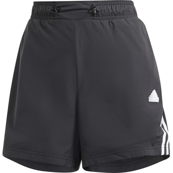 adidas Дамски къси панталони Adidas Future Icons 3-Stripes Woven Shorts Womens - Black