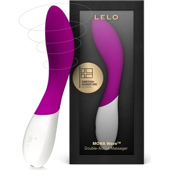 LELO Луксозен вибратор Lelo Mona Wave с движение "ела тук" розов