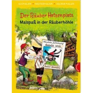 Der Räuber Hotzenplotz. Malspaß in der Räuberhöhle (Ausmalen, weitermalen, selber malen) | Mathias Weber, F. J. Tripp (2021)