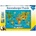 Ravensburger Пъзел Ravensburger от 150 XXL части - Карта на света с животни (13287)