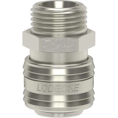 Lüdecke rychlospojka Standard, závit M14x1,5, poniklovaná