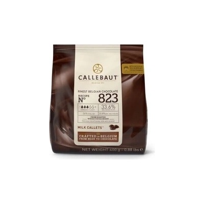 Callebaut 823 mléčná čokoláda 33,6% 400 g – Zboží Mobilmania