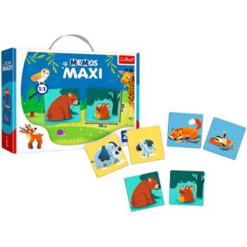 Image 1 of Trefl - Puzzle Pexeso Maxi : Mom and baby animal - 1 - 39 piese