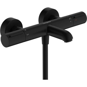 Hansgrohe Ecostat Element - Термостатичен смесител за вана, черен мат 13347670 (13347670)