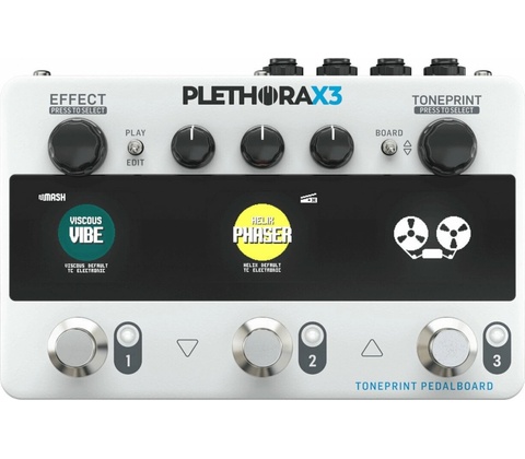 TC ELECTRONIC PLETHORA X3 multi effect processor