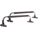 GymBeam Успоредки за тренировки PUSH Parallette Bars Black