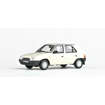 Abrex Škoda Favorit 136L 1988 Sněhobílá 1:43