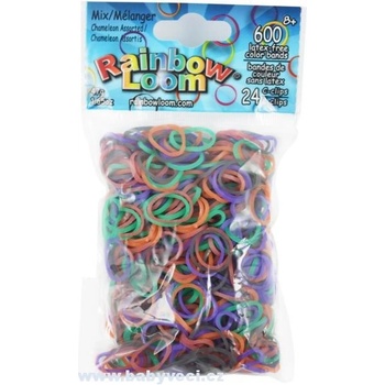 Rainobow Loom originálne gumičky chameleón mix 600 ks od 6 rokov