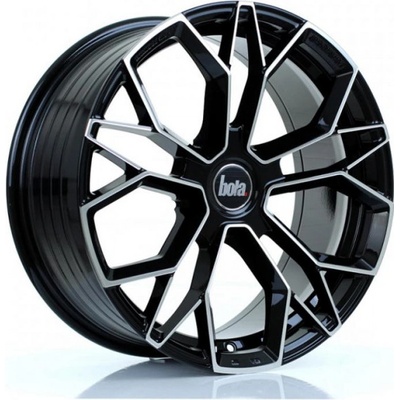BOLA FLF 8x18 5x118 ET40-50 gloss black polished
