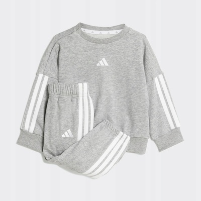 adidas detská tepláková súprava sivá bavlna