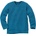 disana Детски вълнен пуловер disana Kid's Wabenstrick-Pullover Wool jumper - Taubenblau - размер 74/80 (EU) (704-2813-1010)