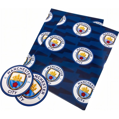 Fan-shop Balící papír MANCHESTER CITY Text
