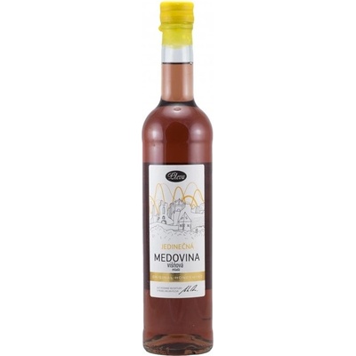 Pleva Medovina jedinečná višňová mladá 0,5 l
